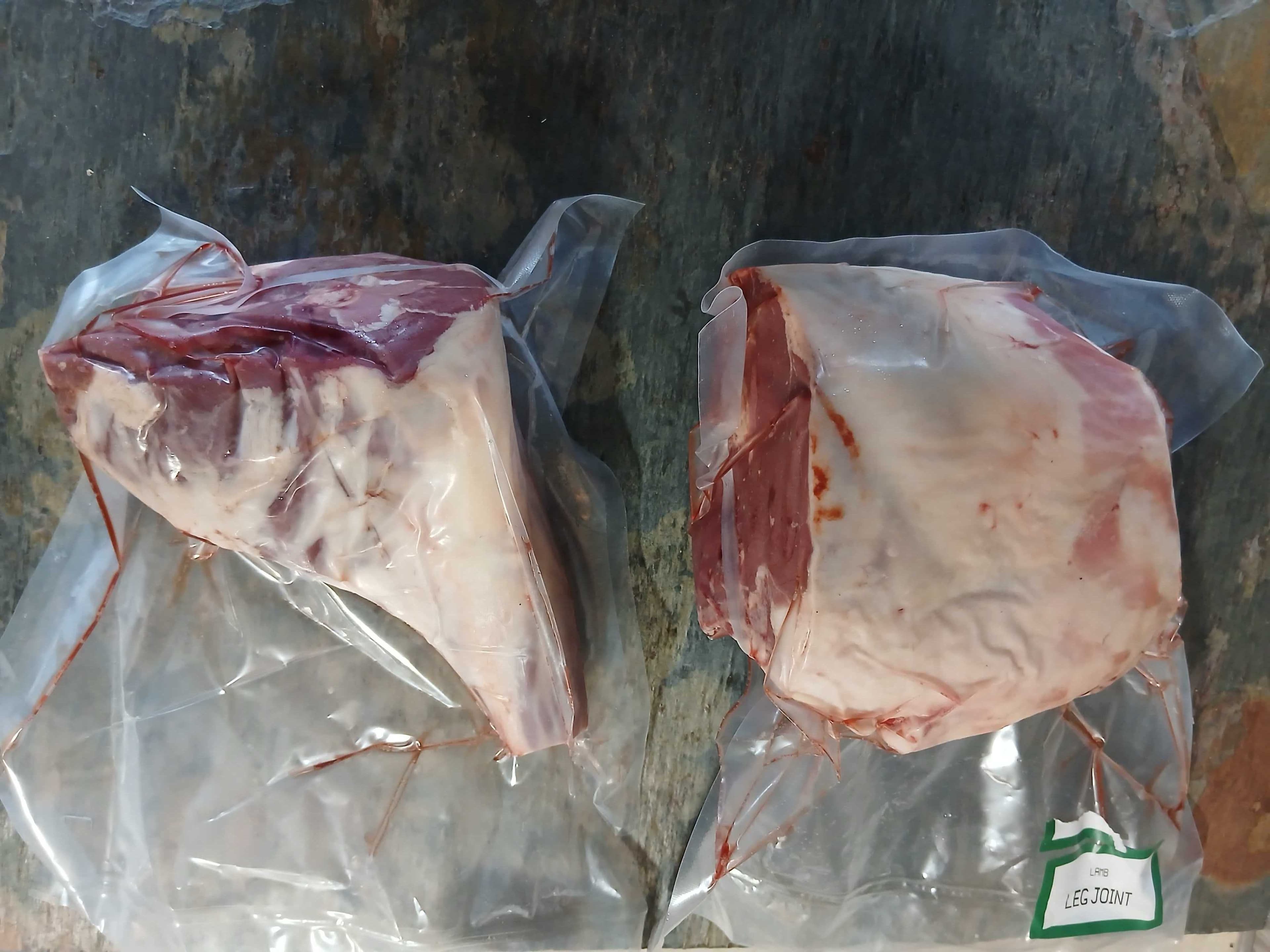 Lamb Leg from Bryngwawr Farm in Carmarthen, Wales